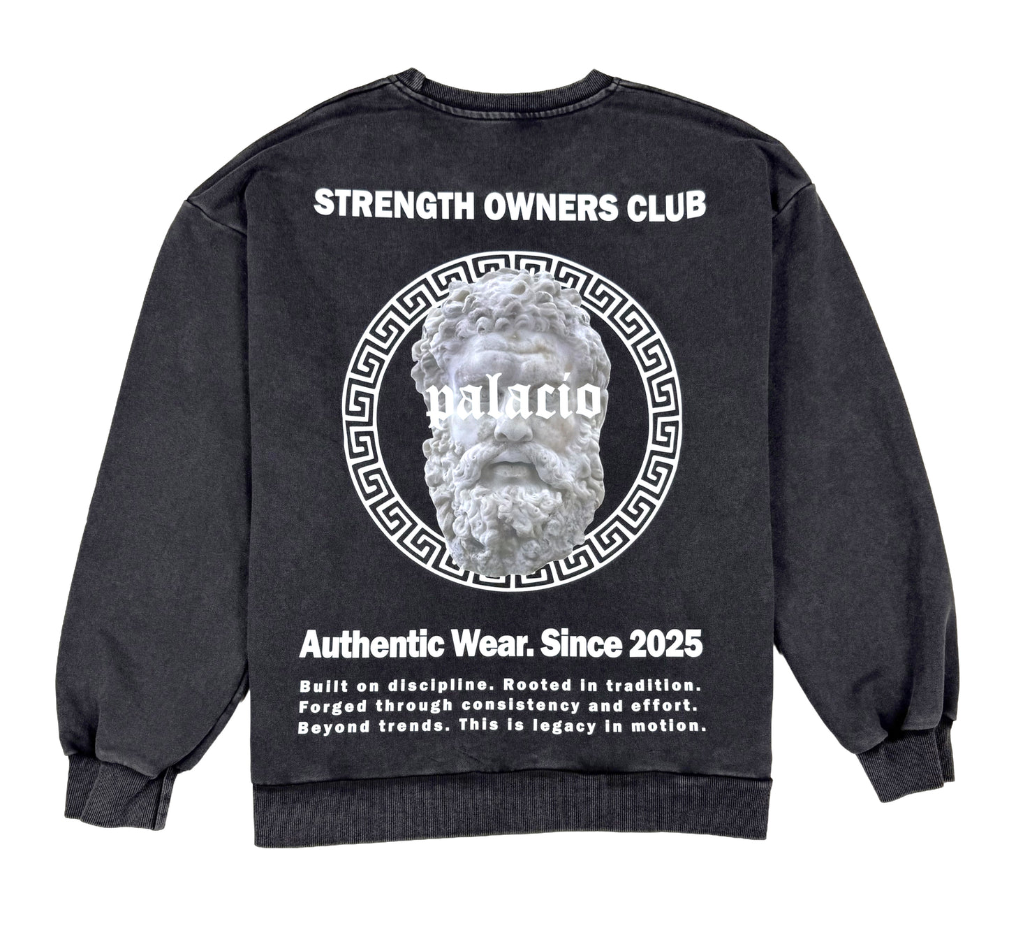 Palacio Acid Wash Series -  Strength Owners Club Pullover