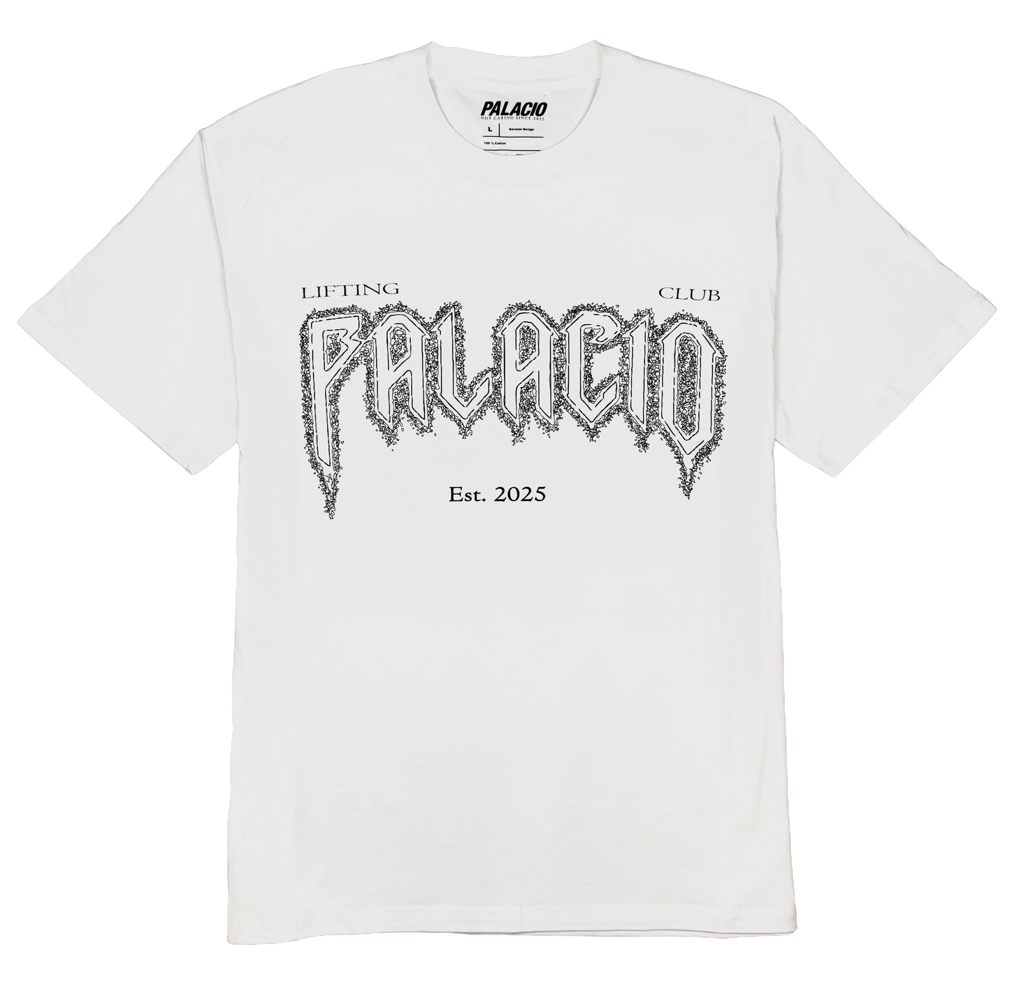 Palacio White Series - Single Line Crew Logo Shirt