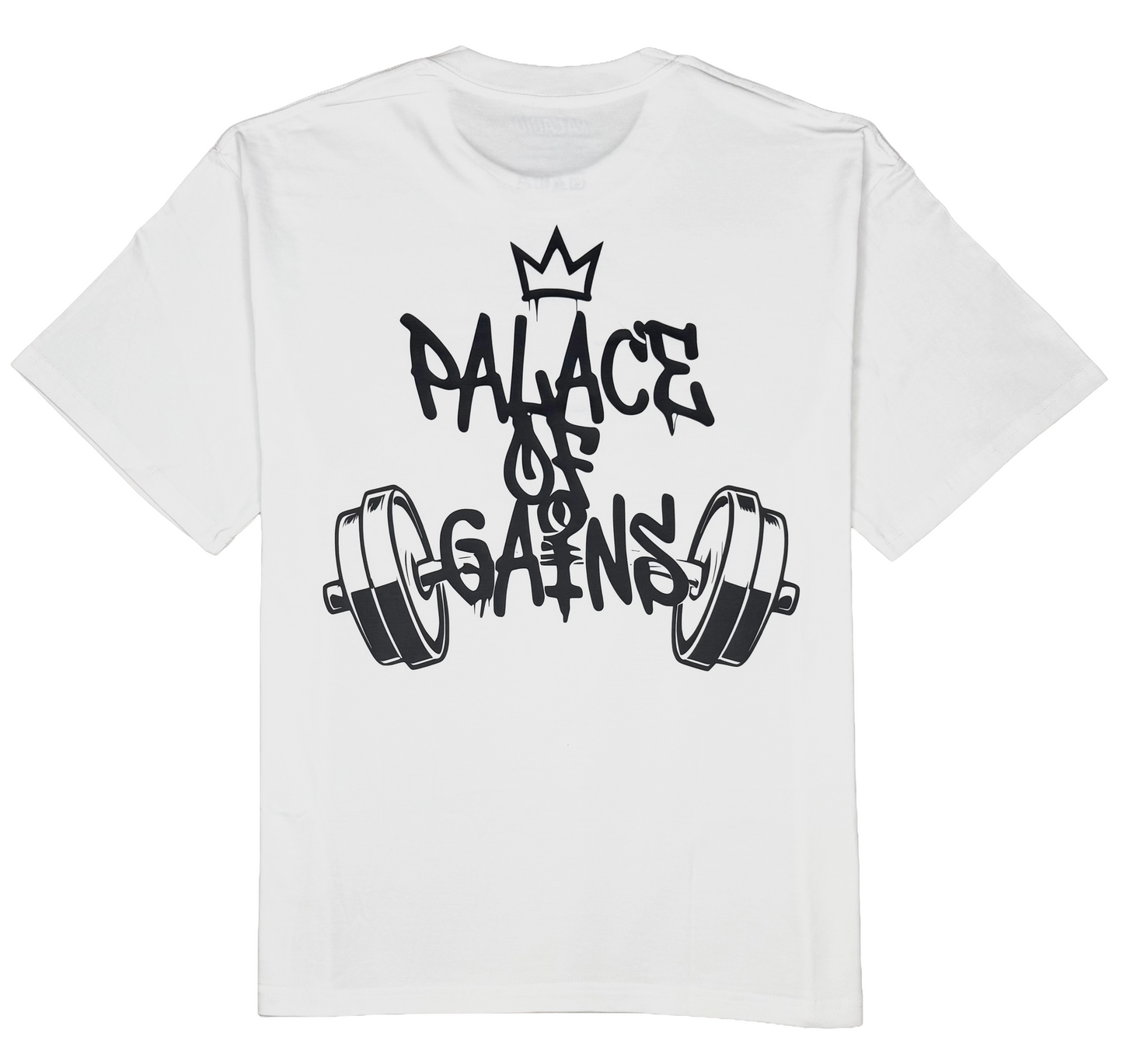 Palacio White Series - Palace of Gains Backprint Shirt