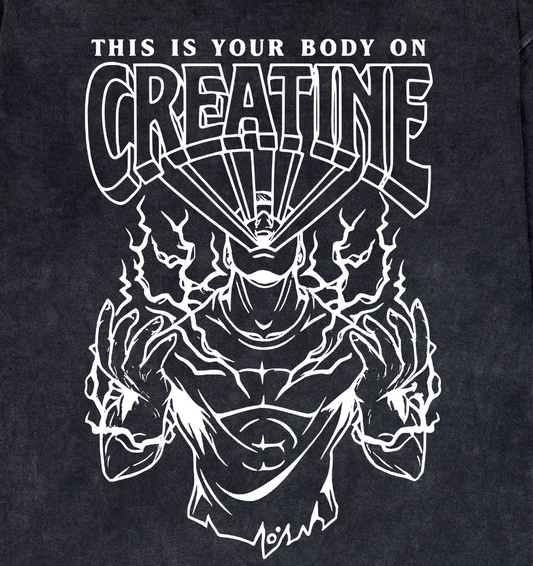 Palacio Acid Wash Series - Your Body on Creatine Shirt